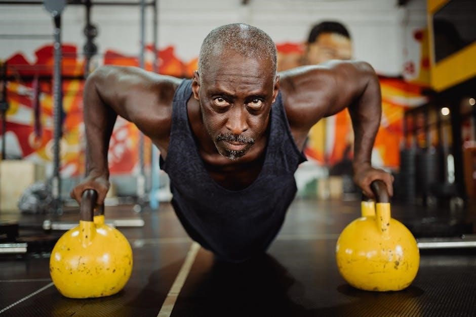 kettlebell exercises pdf